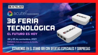 Actelser en la Feria de la Tecnologia 2021 Acutel