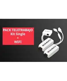 Pack Télétravail-Kit Single + émetteur Wifi