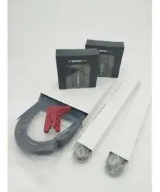 ACTELSER Kit Single 1 Gbps de Fibra Óptica Plástica Snap Data (20 metros)