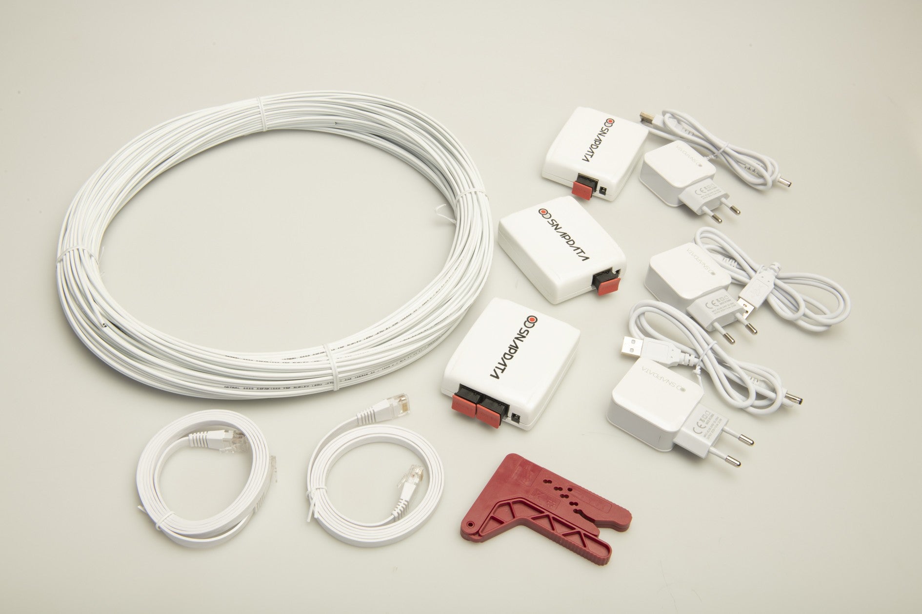 Kit Dúplex 100 Mb/s de Fibra Óptica Plástica Snap Data