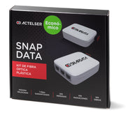 Kit Básico Económico 100 Mbs de Fibra Óptica Plástica Snap Data