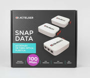 Kit Dúplex 100 Mb/s de Fibra Óptica Plástica Snap Data