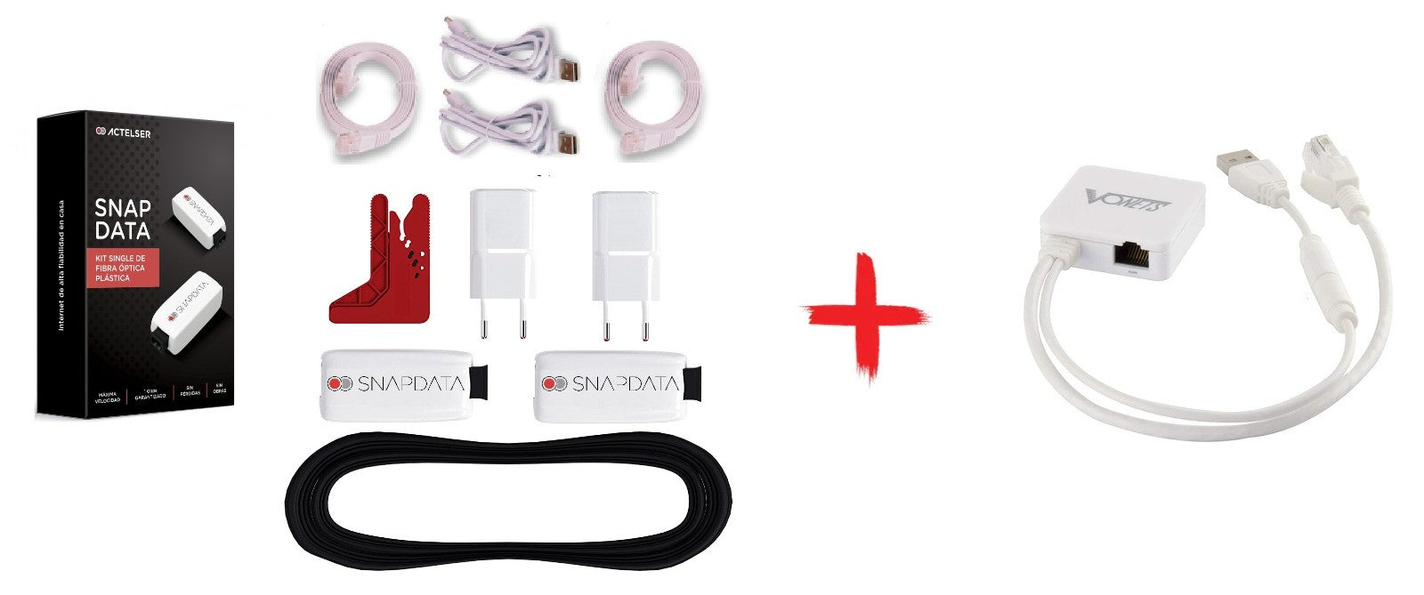 Pack Teletrabajo Snap Data - Kit Single + WIFI (Pack Student)