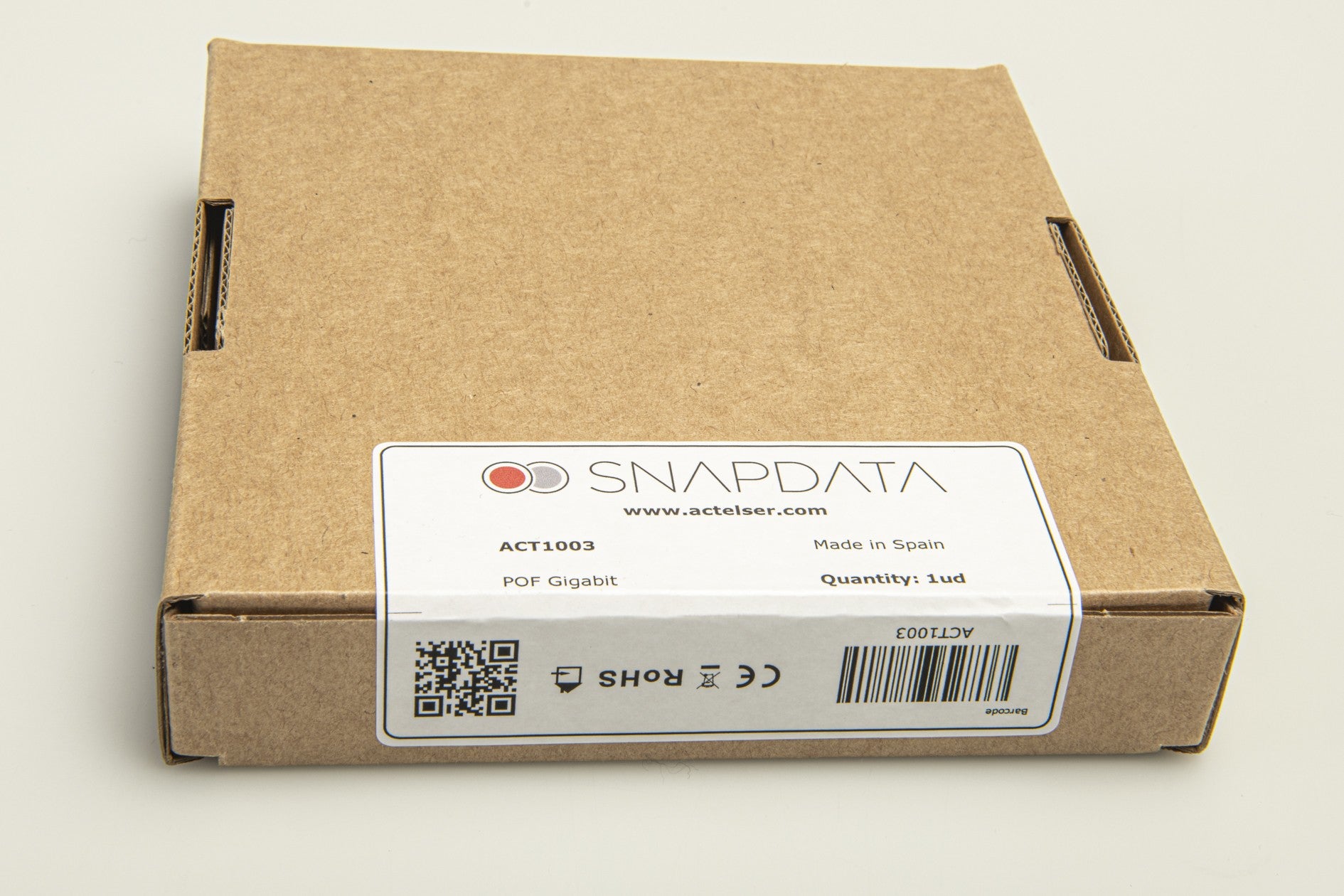 ACT1003 - Conversor de medios para fibra óptica plástica 1 Gbps