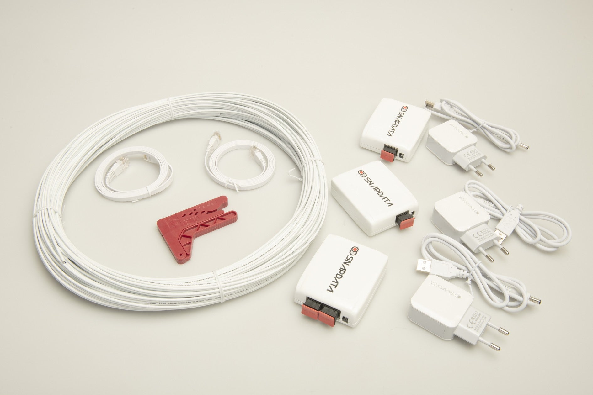 Kit Dúplex de Fibra Óptica Plástica Snap Data