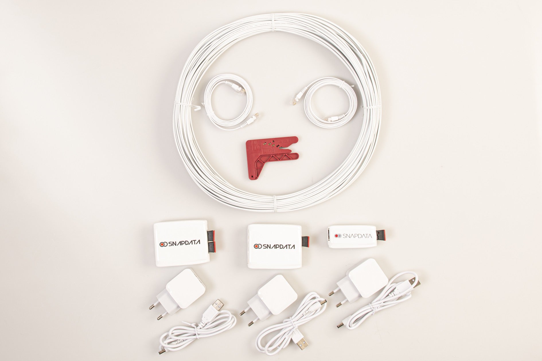 Kit Dúplex Lite de Fibra Óptica Plástica Snap Data