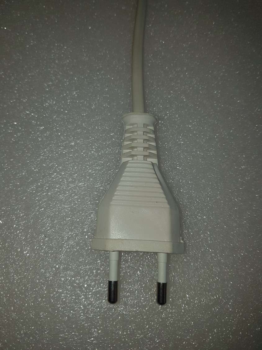 Cable de alimentación Blanco - C7 Europlug + Extremos abiertos