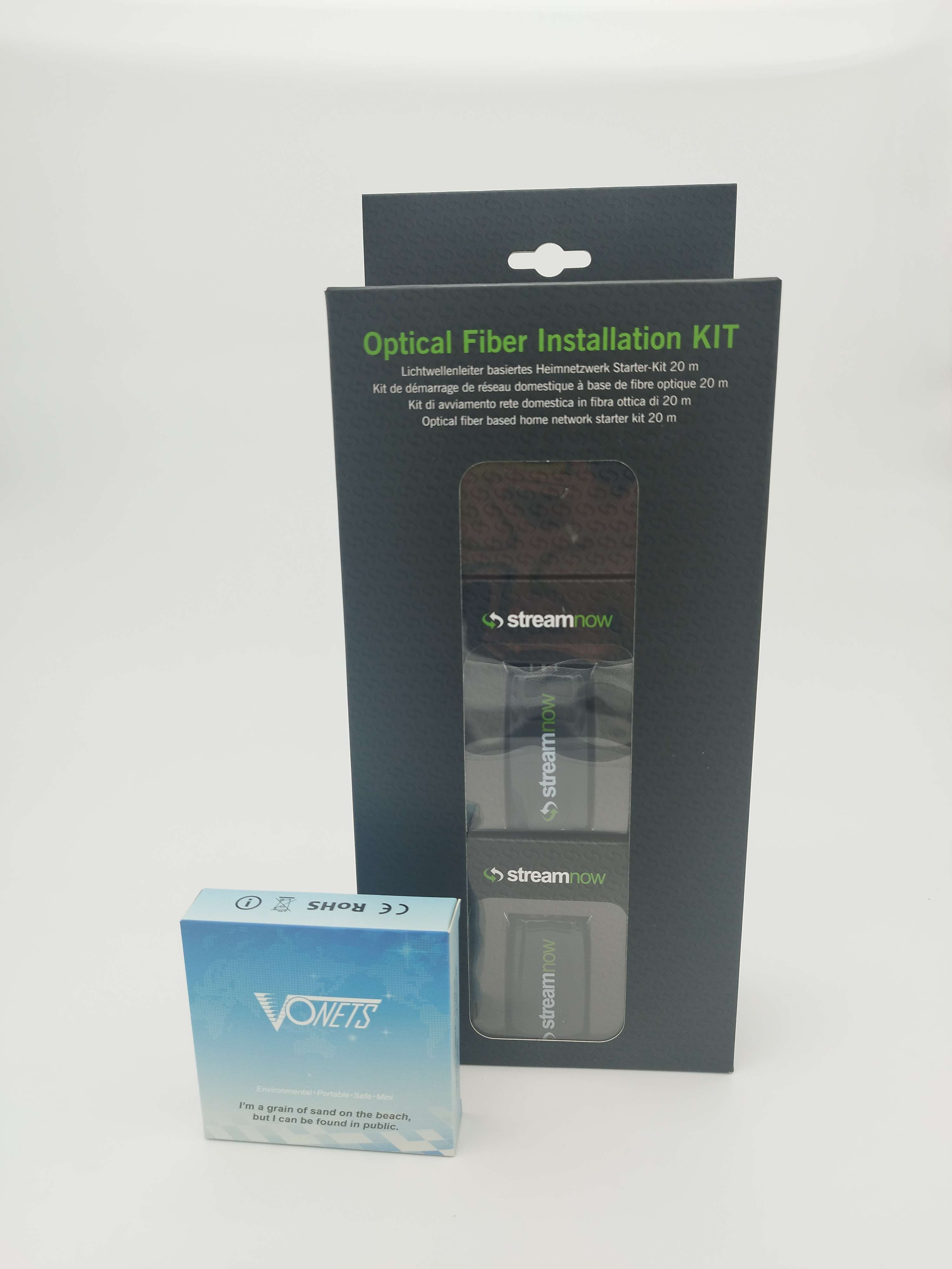Pack Total WiFi Solution de Fibra Óptica Plástica