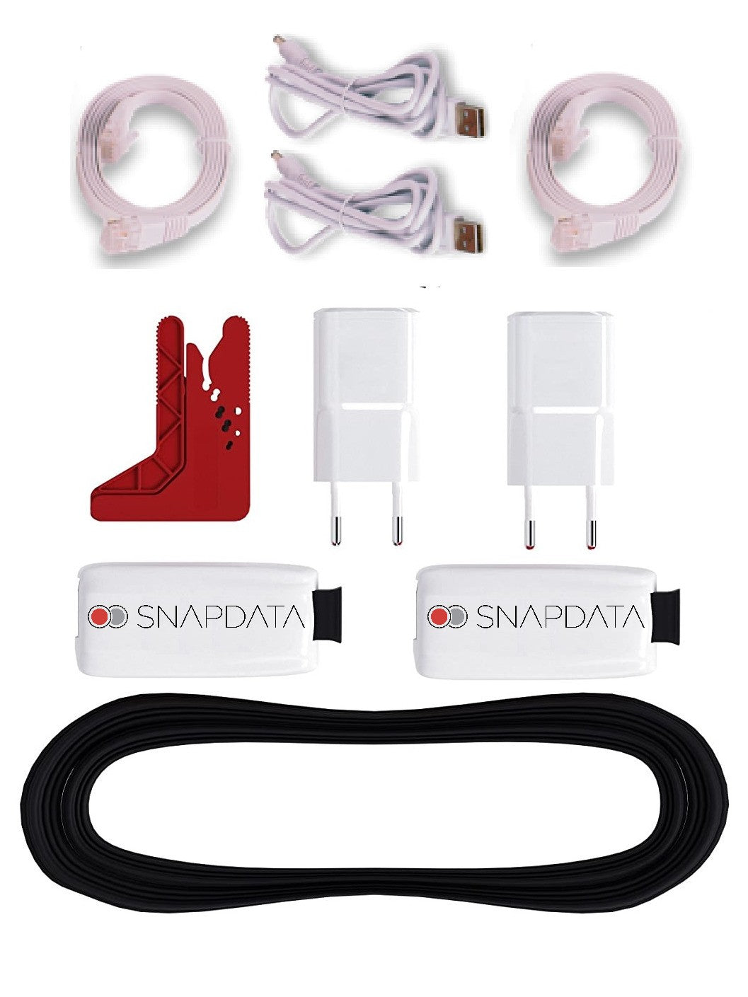 Kit Single 100 Mbs de Fibra Óptica Plástica Snap Data