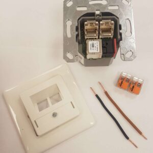 ACT1002 Empotrado - Conversor de medios para fibra óptica plástica 1 Gbps