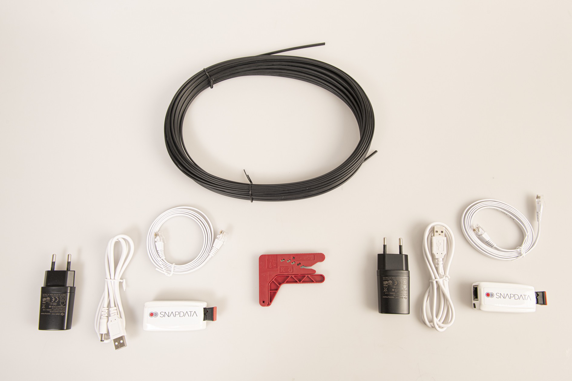 Kit Single 1 Gbps de Fibra Óptica Plástica Snap Data