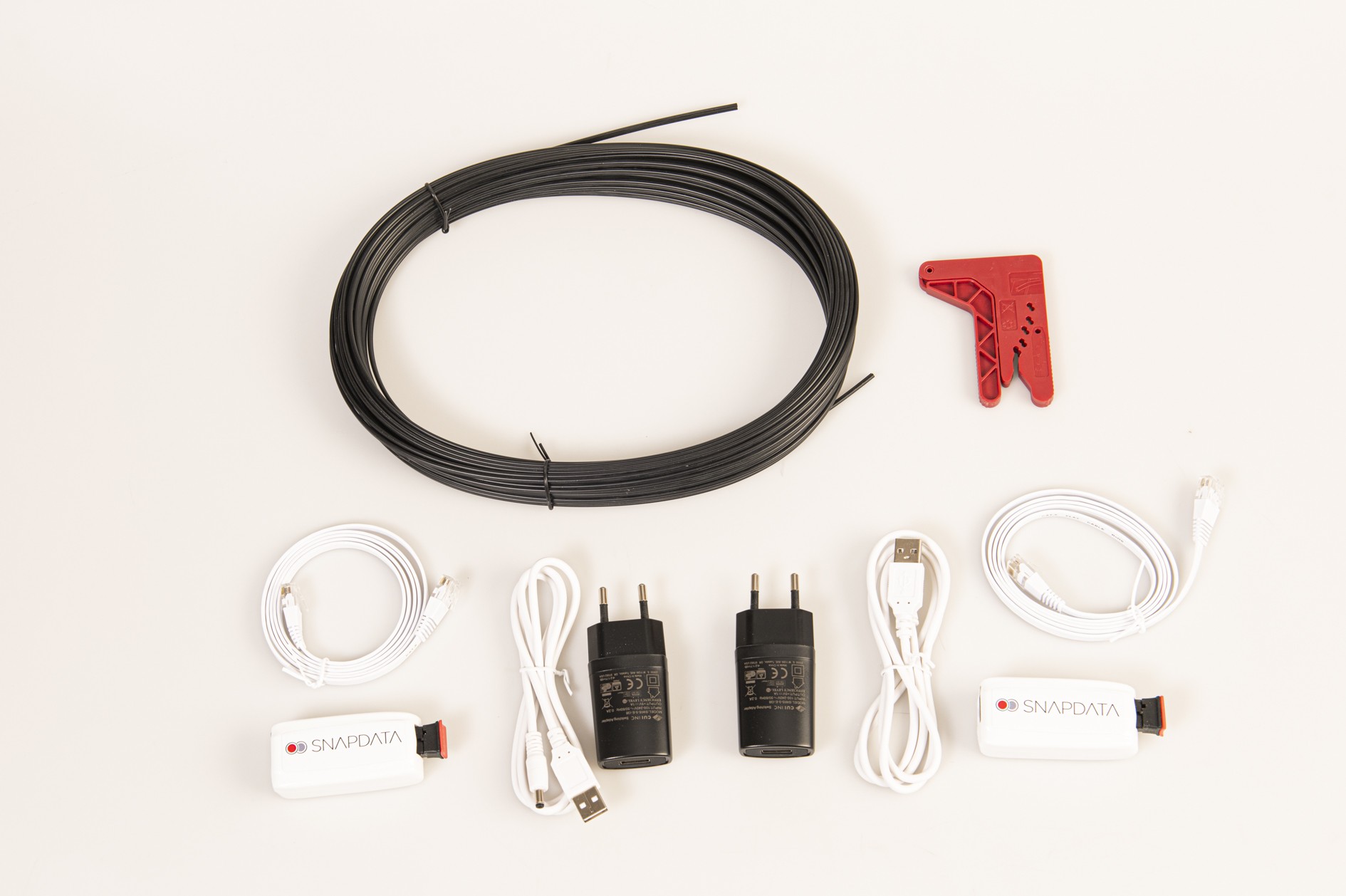 Kit Single 1 Gbps de Fibra Óptica Plástica Snap Data