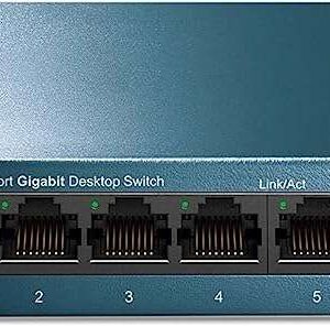 Switch Gigabit Ethernet 5 Puertos (10/100/1000Mbps)