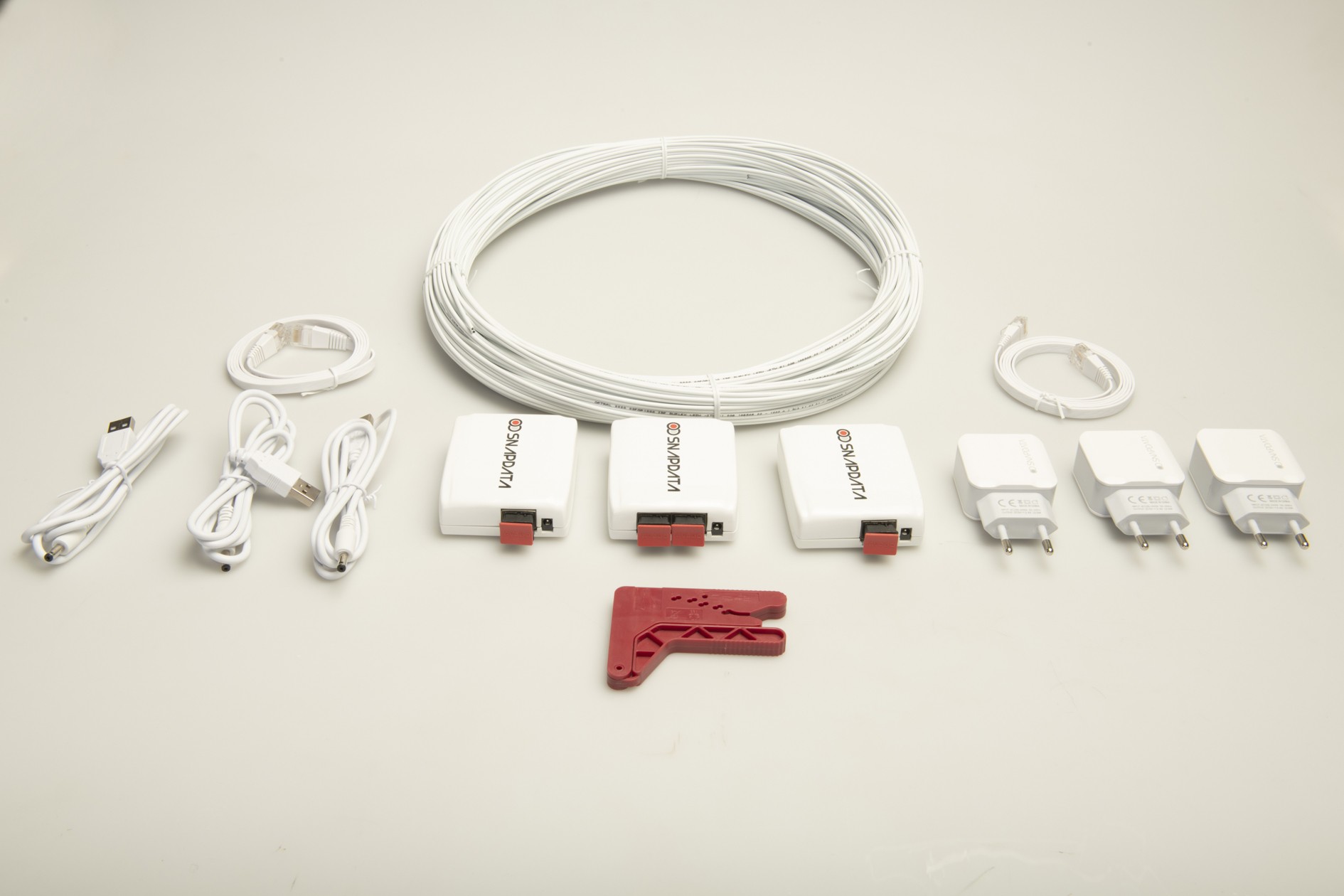 Kit Dúplex 100 Mb/s de Fibra Óptica Plástica Snap Data