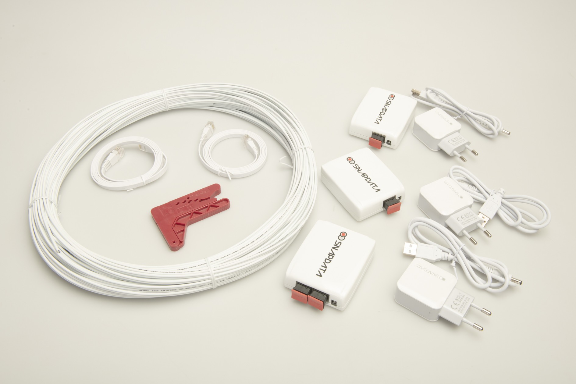 Kit Dúplex 100 Mb/s de Fibra Óptica Plástica Snap Data